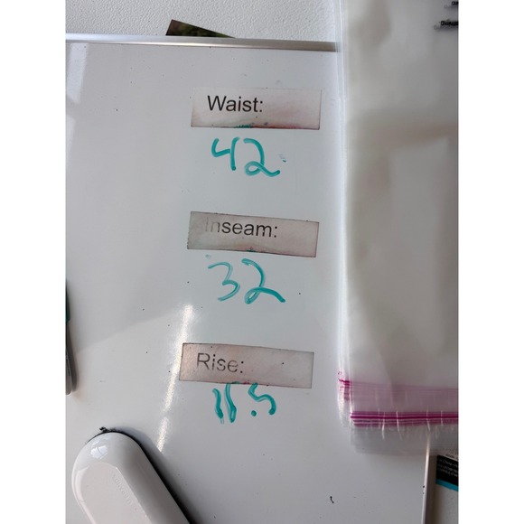 Mott & Bow Jeans Mercer Straight Fit khaki Brown Men's W42 L32 Cotton Elastane - Picture 16 of 16